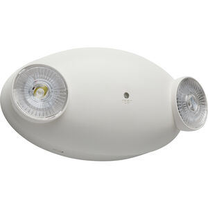 Edgewood LED 8.25 inch White Emergency Lighting Wall Light