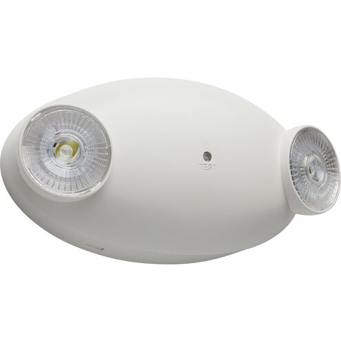 Edgewood LED 8.25 inch White Emergency Lighting Wall Light
