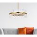 Serephina 16 Light 32 inch Satin Gold Chandelier Ceiling Light