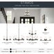 Stamos 3 Light Olde Bronze Chandelier Ceiling Light, Small, 1 Tier