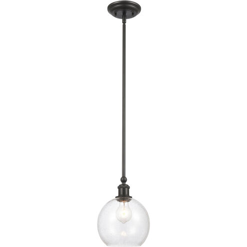 Ballston Concord 1 Light 8 inch Matte Black Mini Pendant Ceiling Light in Incandescent, Seedy