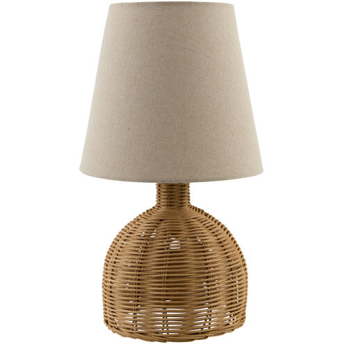 Grotta 15 inch 40 watt Painted Accent Table Lamp Portable Light