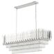 Canada LED 12.3 inch Chrome Chandelier Ceiling Light