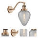 Franklin Restoration Geneseo LED 7 inch Brushed Brass Sconce Wall Light, Franklin Restoration