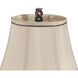Signature 61 inch 60 watt Toffee Table Lamp Portable Light
