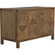 Quadrant 52 X 23 inch Dark Walnut Sideboard, 2 Door