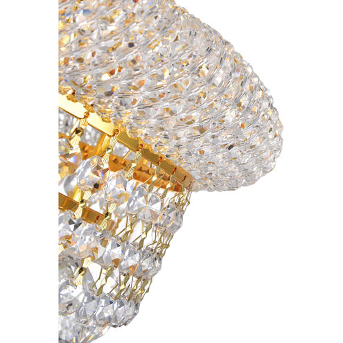 Empire 6 Light 14 inch Gold Chandelier Ceiling Light