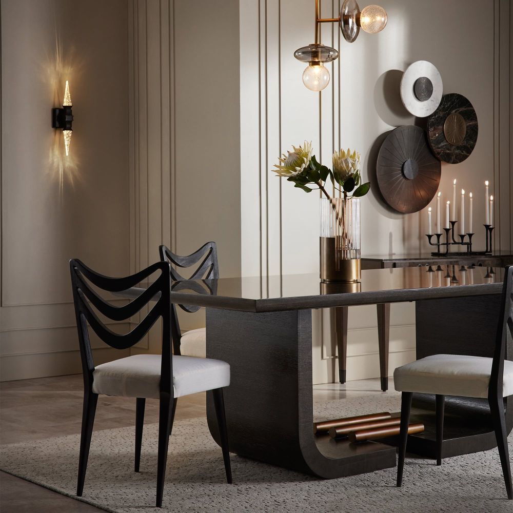 Ralston Charcoal Dining Table