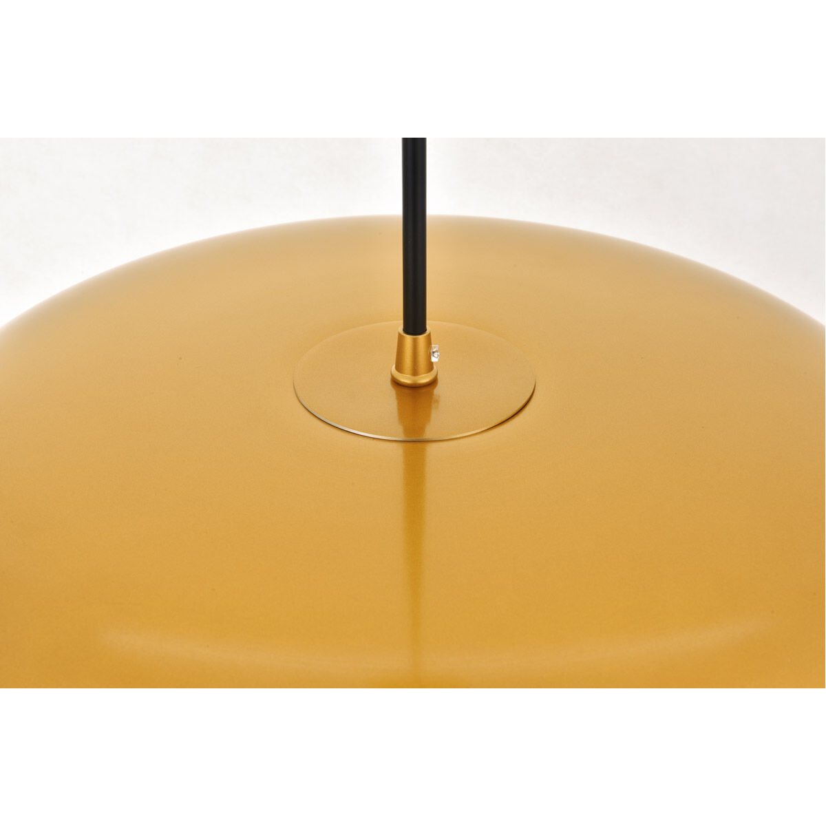 Etude 1 Light 19.3 inch Satin Gold Pendant Ceiling Light