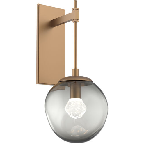 Aster LED LED 10 inch Novel Brass Indoor Sconce Wall Light, Tempo Nebula