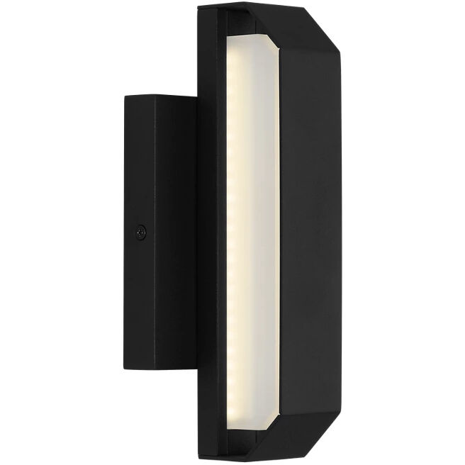 Lakemont LED 4.5 inch Textured Black Outdoor Wall Lantern