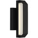 Lakemont LED 4.5 inch Textured Black Outdoor Wall Lantern