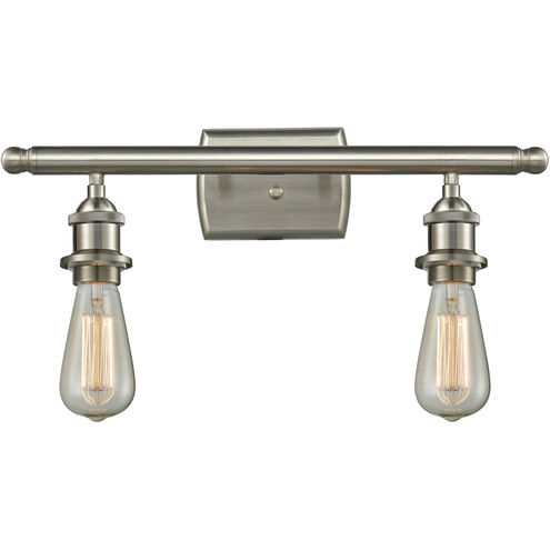 Ballston Bare Bulb LED 16 inch Brushed Satin Nickel Bath Vanity Light Wall Light, Ballston