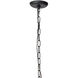 Blooming 12 Light 30 inch Black Chandelier Ceiling Light