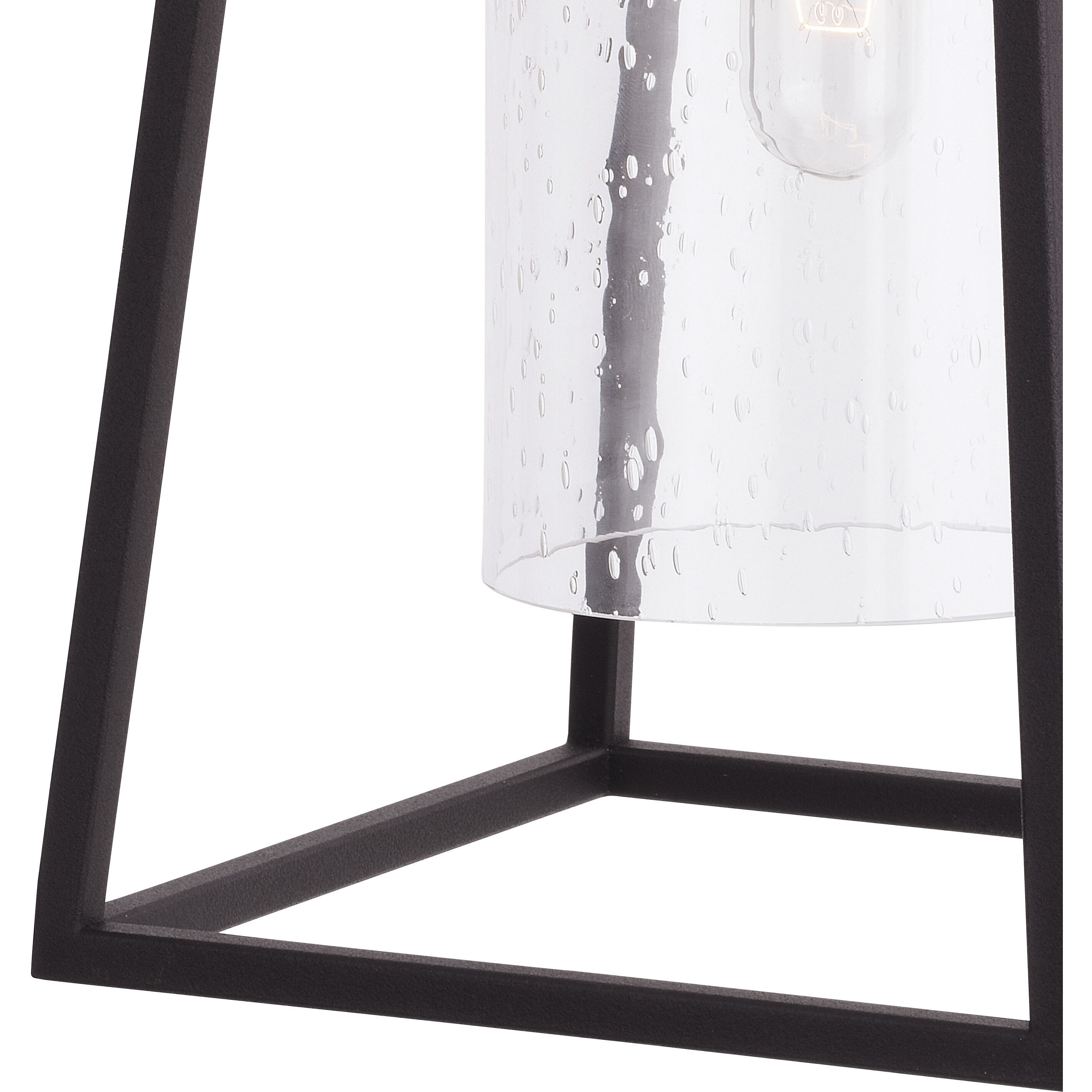 Nash LED 13.75 inch Textured Black Outdoor Wall