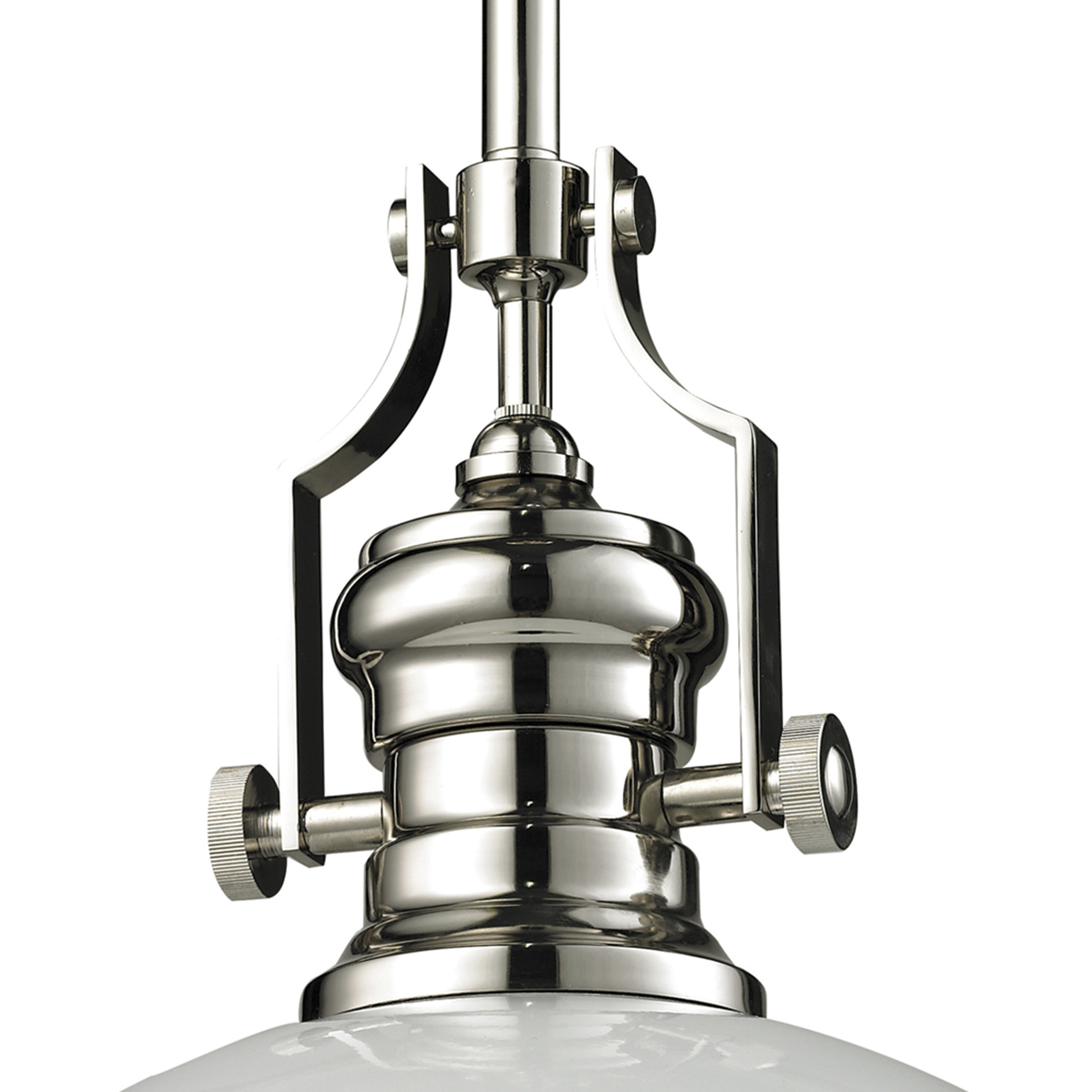 Chadwick 1 Light 17 inch Polished Nickel Pendant Ceiling Light