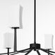 Ayala 8 Light 44 inch Matte Black Chandelier Ceiling Light