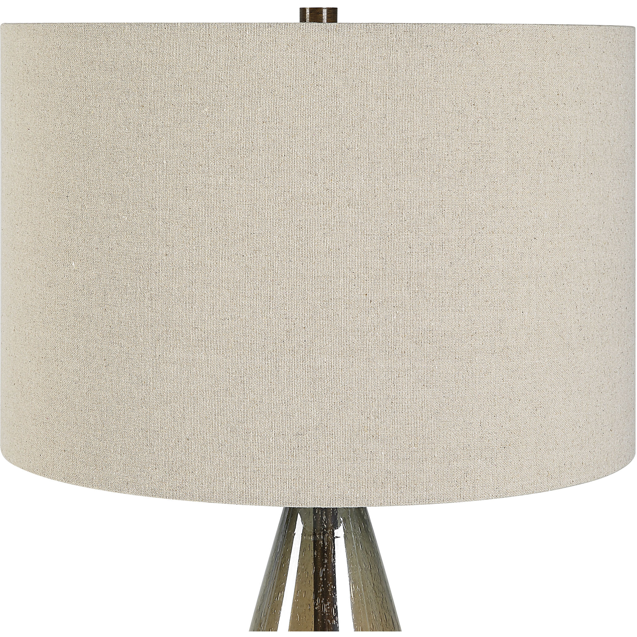 Baltic 28.75 inch 150.00 watt Amber Glass and Rustic Bronze Table Lamp Portable Light