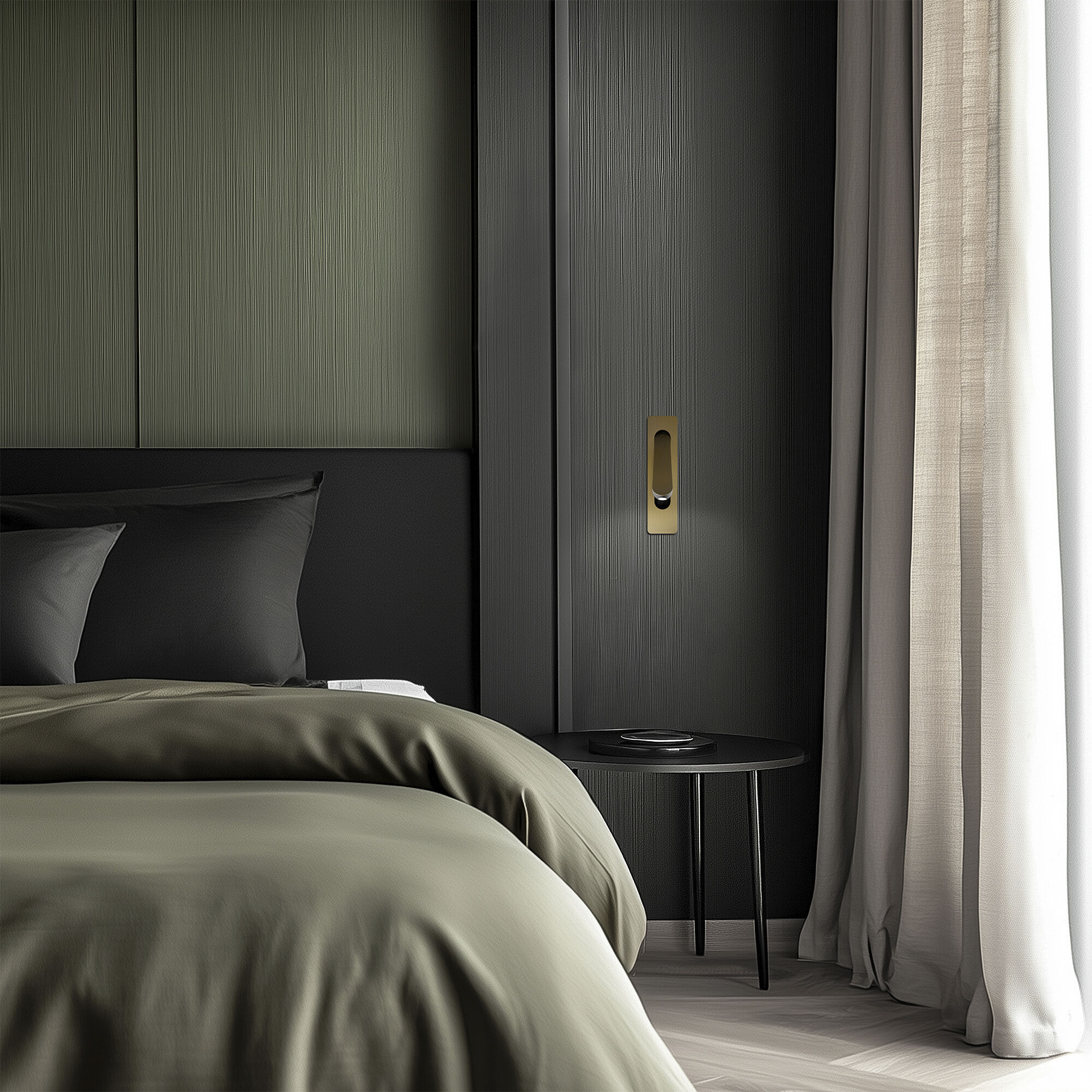 Line Up Indoor Wall Lighting in Black