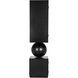 Pillar Matte Black Cabinet