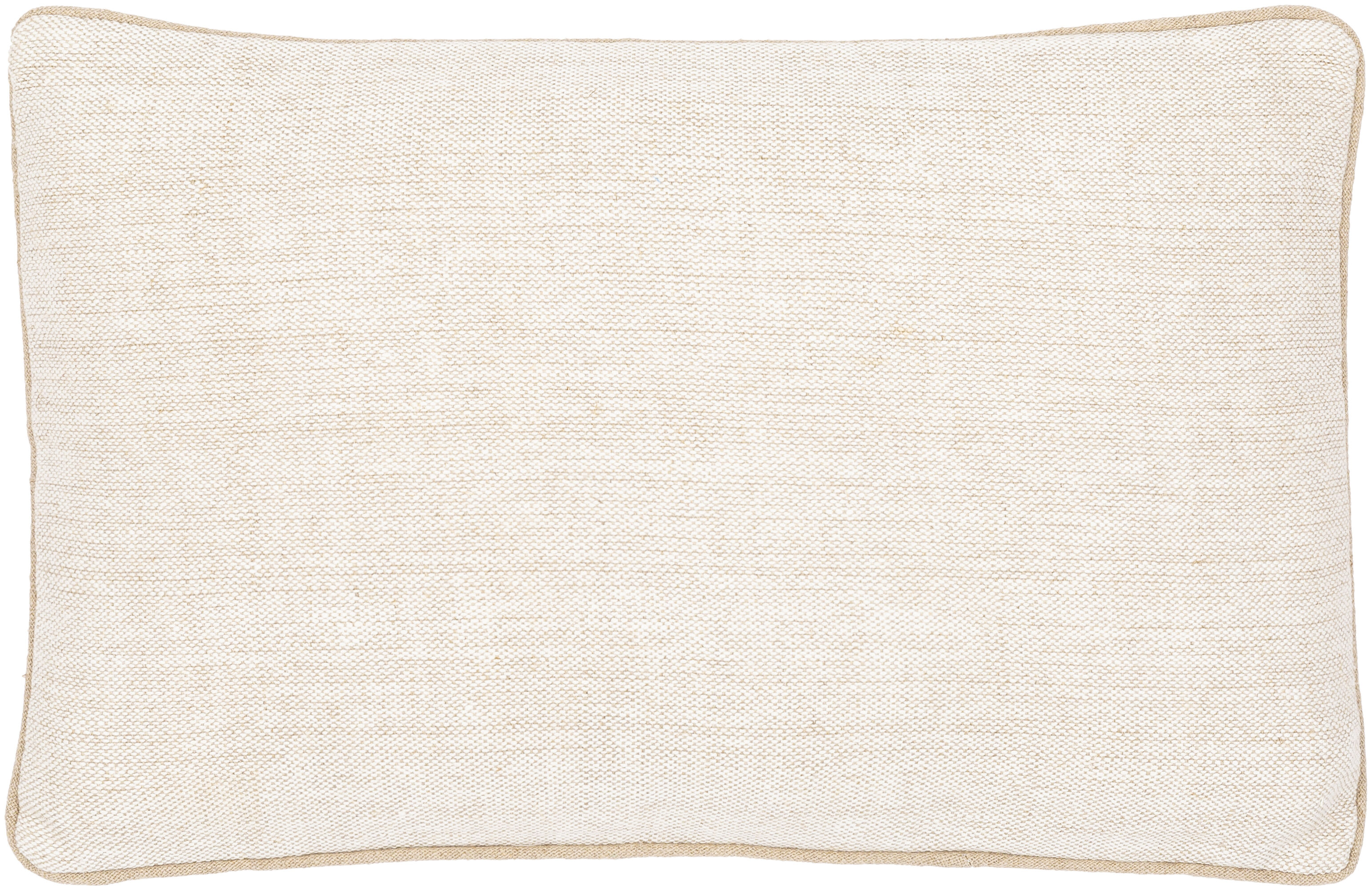 Betty 22 inch Cream Pillow Kit in 14 x 22, Lumbar