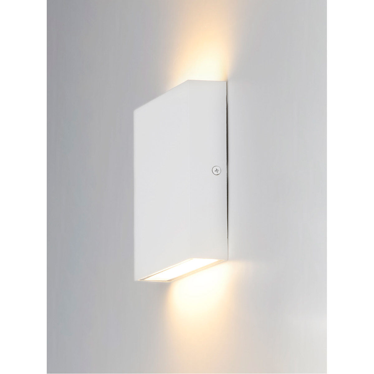 Brik LED 4.75 inch White Outdoor Wall Sconce
