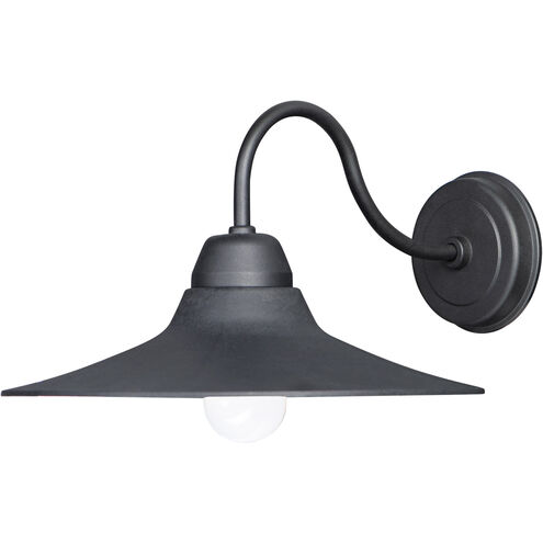 Dockside 1 Light 9 inch Black Outdoor Wall Mount