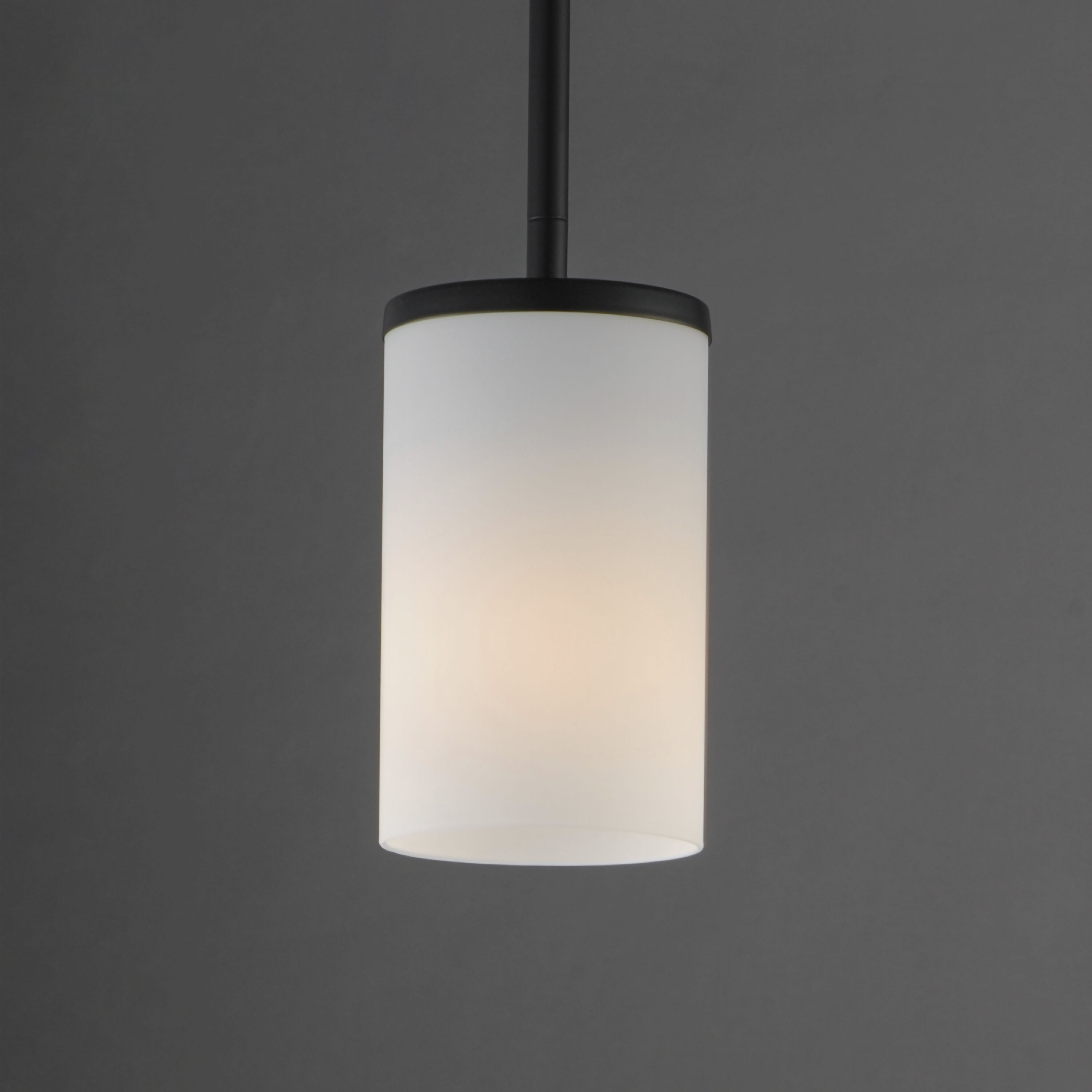 Lateral 1 Light 4.75 inch Black Single Pendant Ceiling Light in Satin White