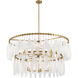 Willow 14 Light 45 inch Legacy Brass Pendant Ceiling Light