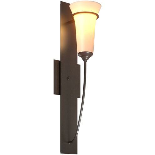 Banded 1 Light 4.25 inch Oil Rubbed Bronze Wall Torch Sconce Wall Light