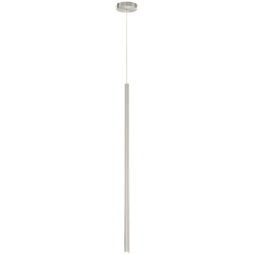 Navada LED 1 inch Satin Nickel Pendant Ceiling Light, Large