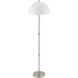 Starlux 65 inch 60 watt Plated Accent Floor Lamp Portable Light