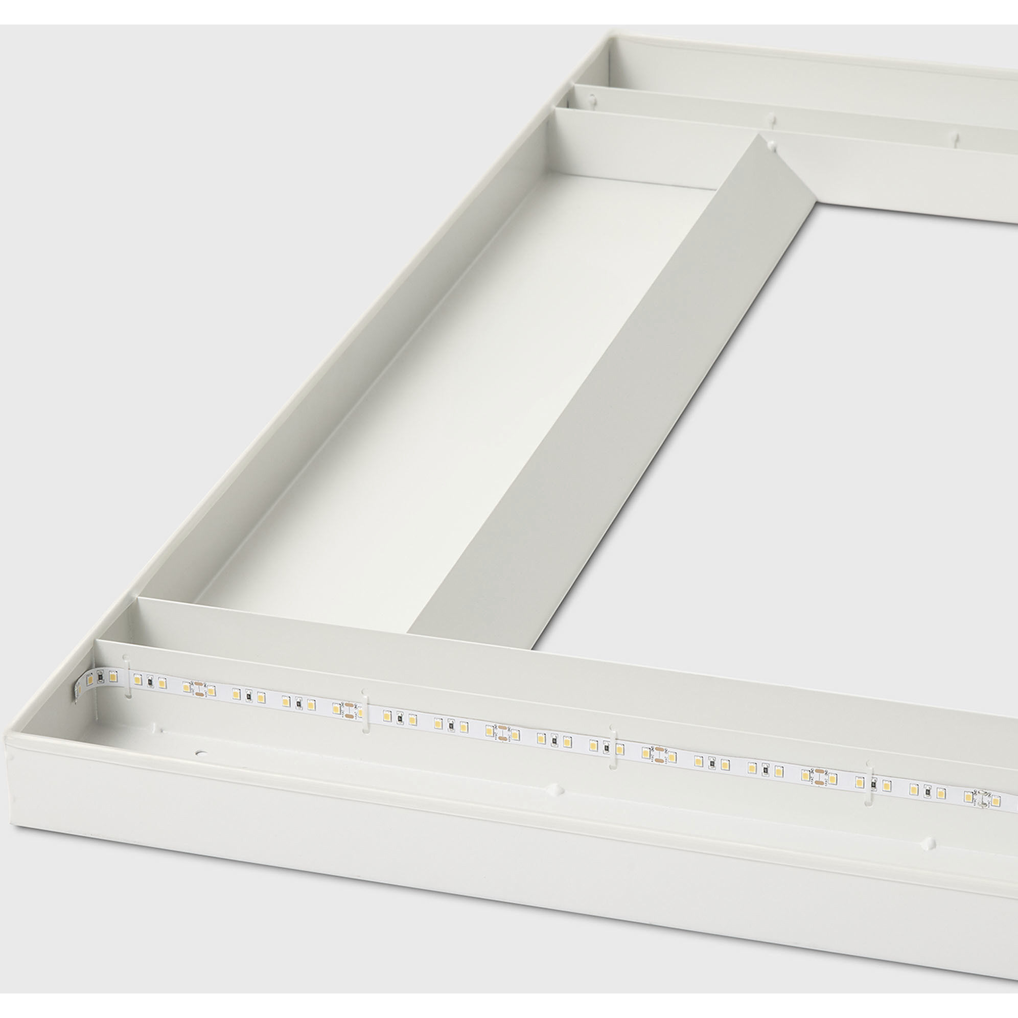 Lustro 36 X 30 inch Might Bright White LED Wall Mirror