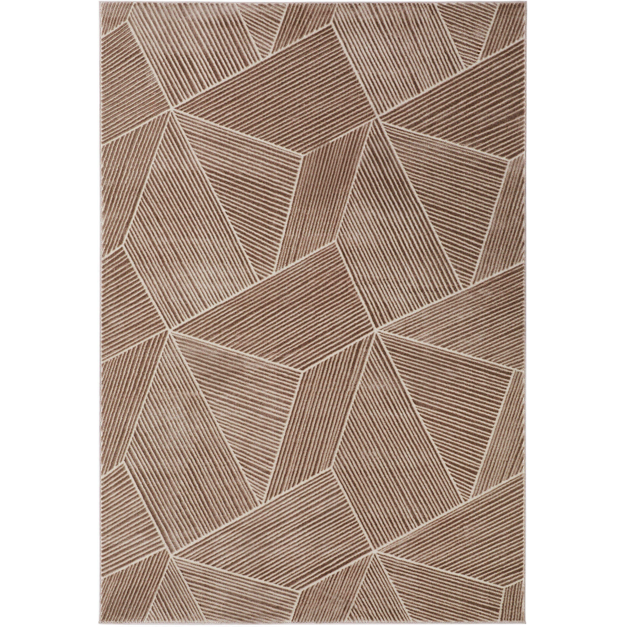 Eclectic Luxe 36 X 24 inch Brown Rug in 2 x 3