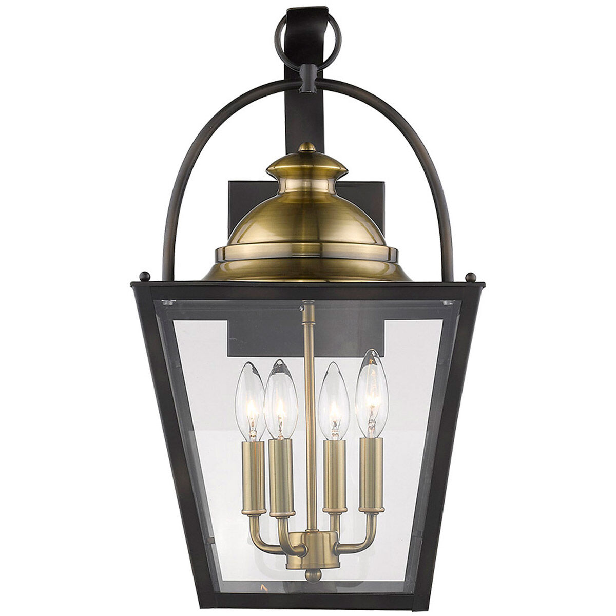 Savannah 4 Light 23 inch Oil-Rubbed Bronze Exterior Wall Mount