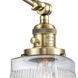 Colton 30 inch 3.50 watt Antique Brass Swing Arm Wall Light, Franklin Restoration