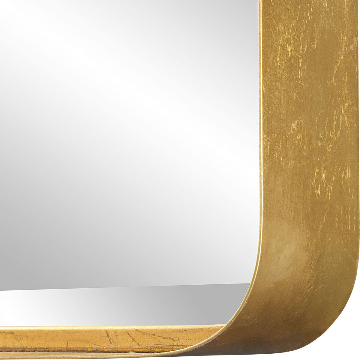 Crofton 40 X 30 inch Antiqued Gold Leaf Mirror