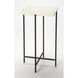 Butler Loft Nigella Square Marble & Metal 21 X 12 inch Marble and Metal Accent Table