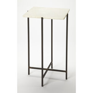 Butler Loft Nigella Square Marble & Metal 21 X 12 inch Marble and Metal Accent Table