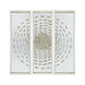 Bernecker Gold with White Dimensional Wall Art