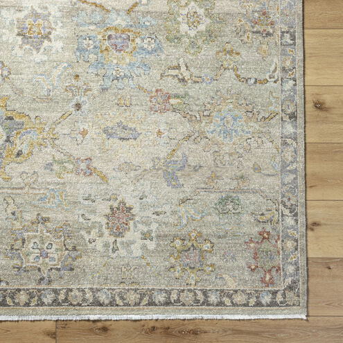 Anelka 144 X 108 inch Sterling Grey / Ash / Light Silver Handmade Rug in 9 x 12