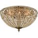 Elizabethan 8 Light 22 inch Dark Bronze Flush Mount Ceiling Light