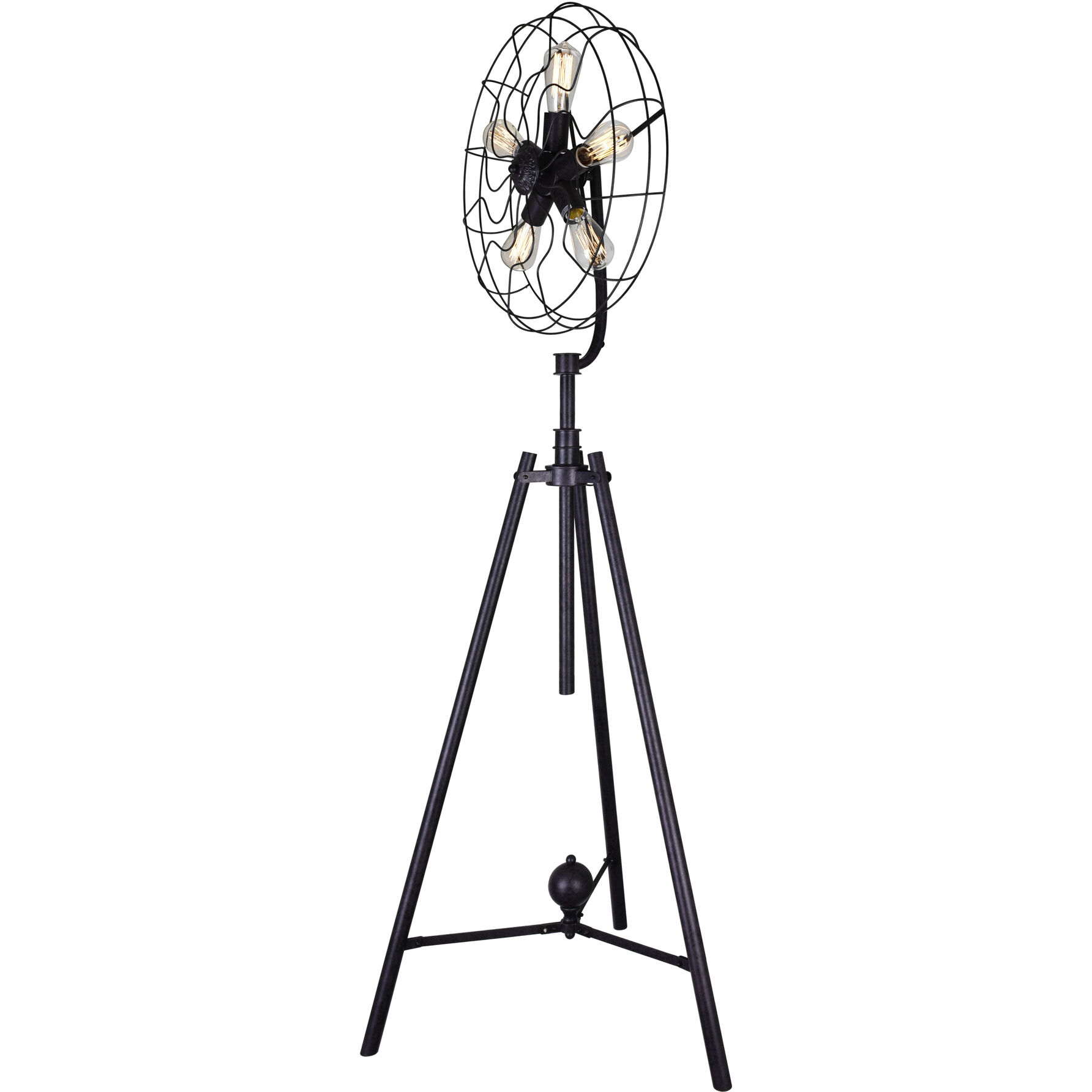 Pamela 68 inch 60.00 watt Rust Floor Lamp Portable Light