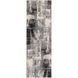 Artema 94 X 32 inch Grey Rug in 2 x 8