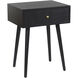 Arthur 23.5 X 17.75 inch Black End/Side Table