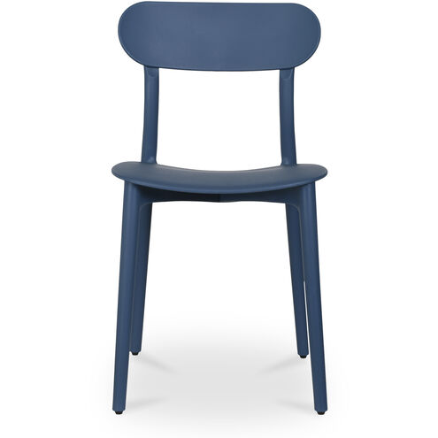 Kent Blue Outdoor Dining Chair, Set of Two