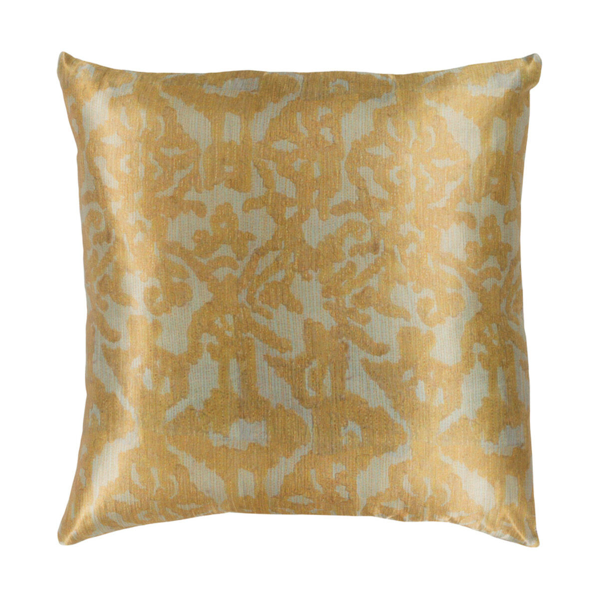 Lambent 20 X 20 inch Sea Foam and Mustard Pillow Kit