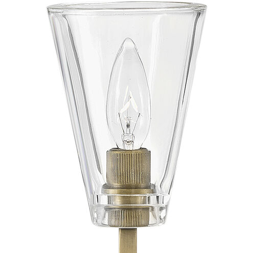 Auden LED 11 inch Heritage Brass Vanity Light Wall Light