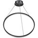 Circa LED 31.3 inch Black Pendant Ceiling Light, 35W