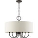 Blossom 7 Light 24 inch English Bronze Pendant Chandelier Ceiling Light